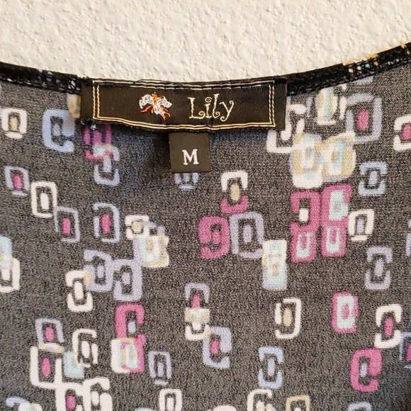 Lily Wrap 3/4 Sleeve Ruffle Hem Dress - Picture 4 of 6